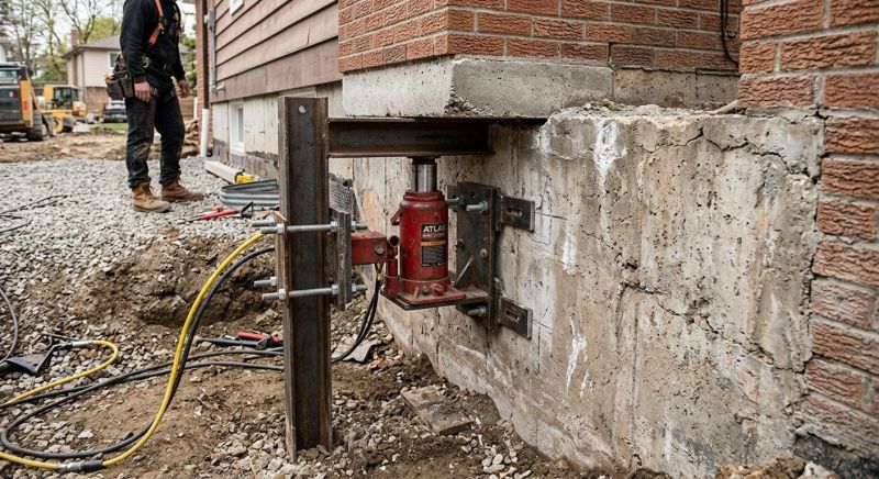 Foundation Jacking detail